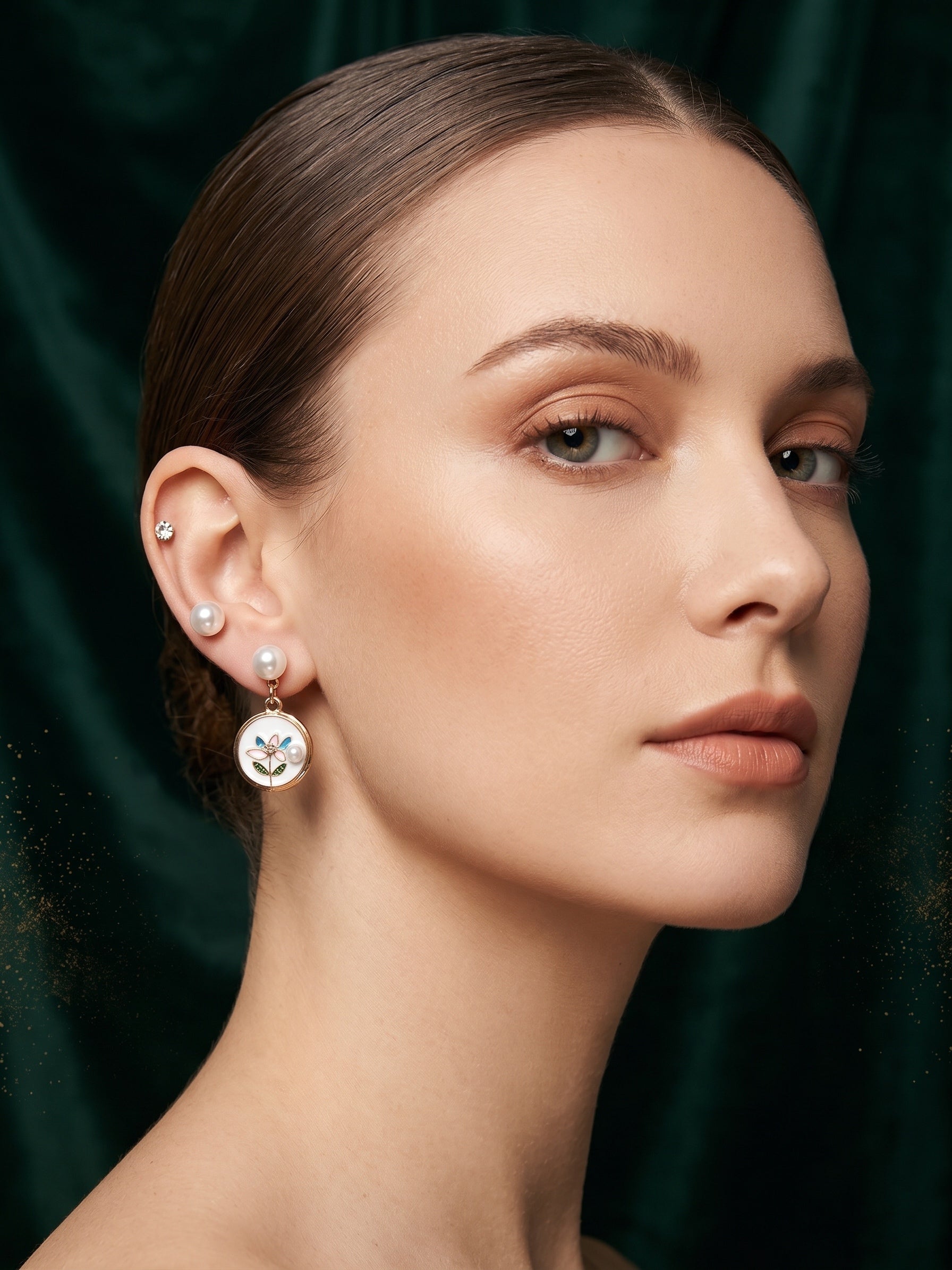 Pack Of 7 Unique-Design Mini Studs For Women