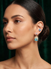 Pack Of 7 Unique-Design Mini Studs For Women