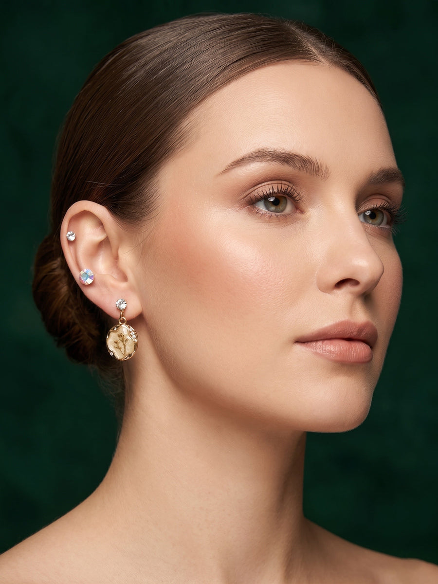 Pack Of 7 Unique-Design Mini Studs For Women