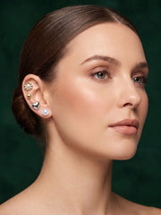 Pack Of 7 Unique-Design Mini Studs For Women