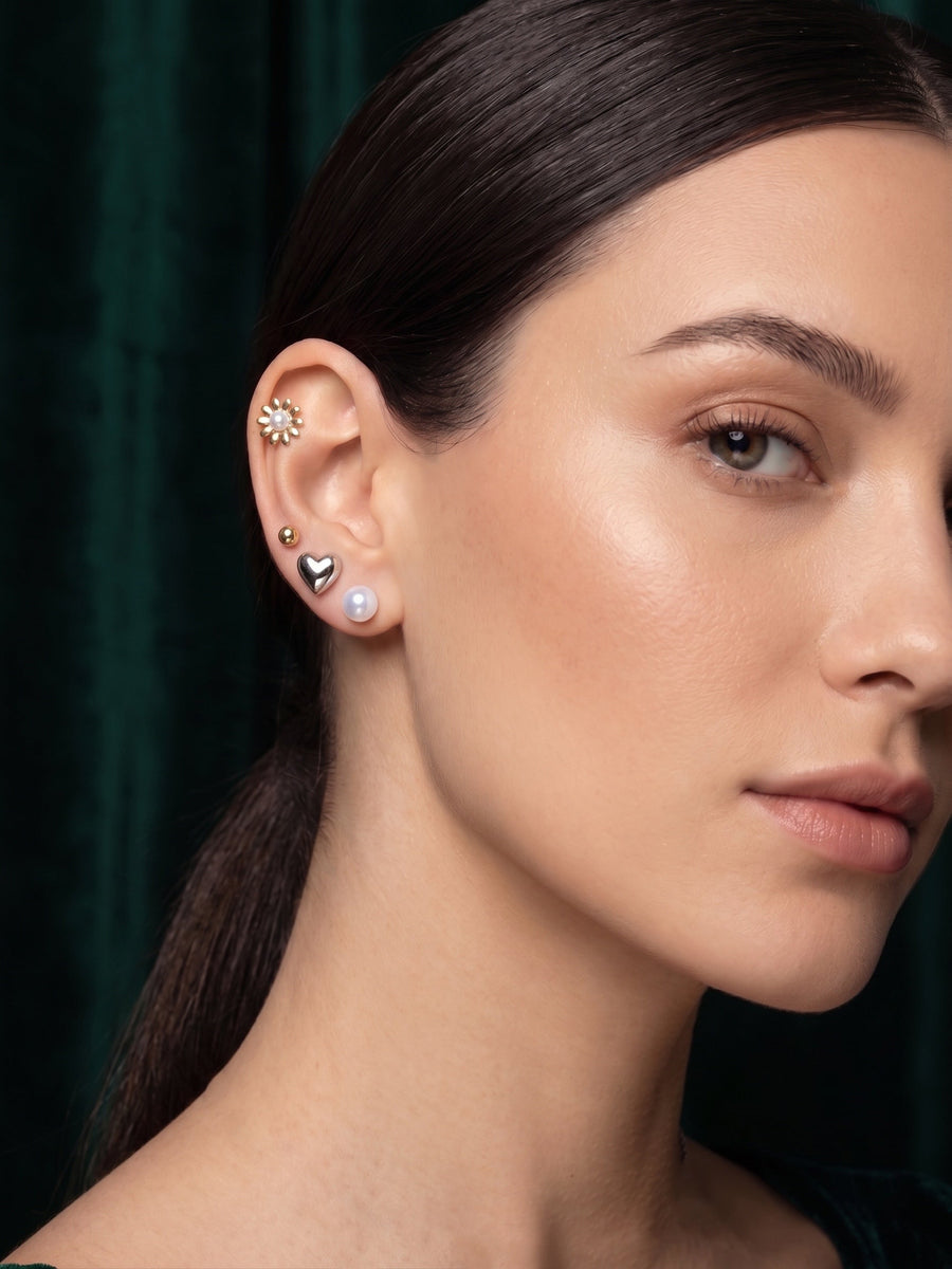 Pack Of 7 Unique-Design Mini Studs For Women