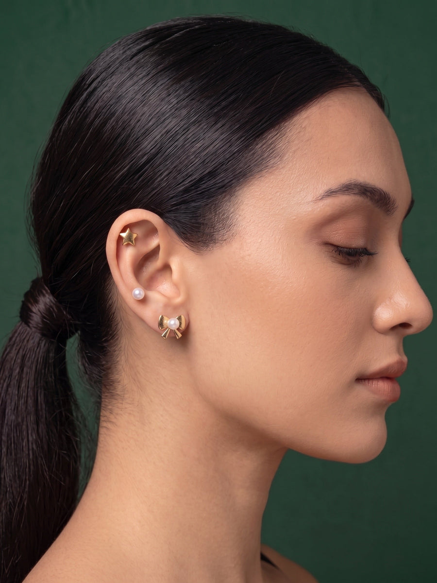 Pack Of 6 Unique-Design Mini Studs For Women