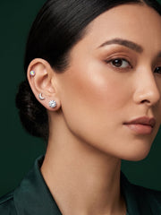 Pack Of 6 Unique-Design Mini Studs For Women