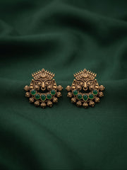 Women Gold-Toned Ethnic Style Studs