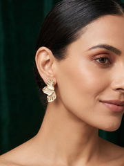 Women Gold Plated Trendy Earrings