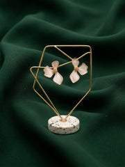 Gold Plated Fancy Flower Studs