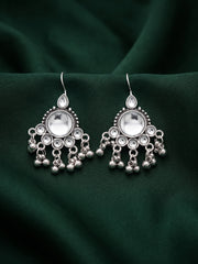 Silver Plated Drop Earrings