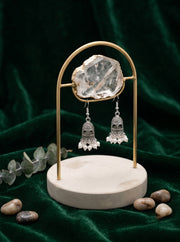 Silver Plated Stylish Fancy  Earrings