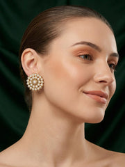 Gold Plated Stylish Fancy Studs