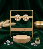 Gold Plated Stylish Fancy Studs