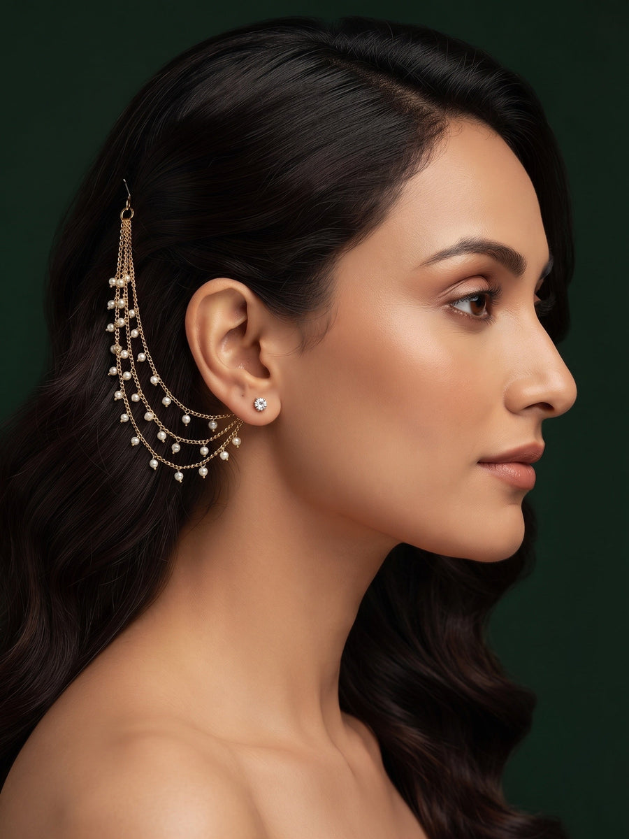 Gold Plated Classic Earchain