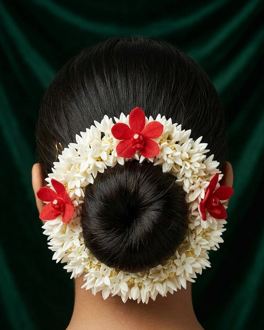 Women Fancy Mogra Floral Hair Ban