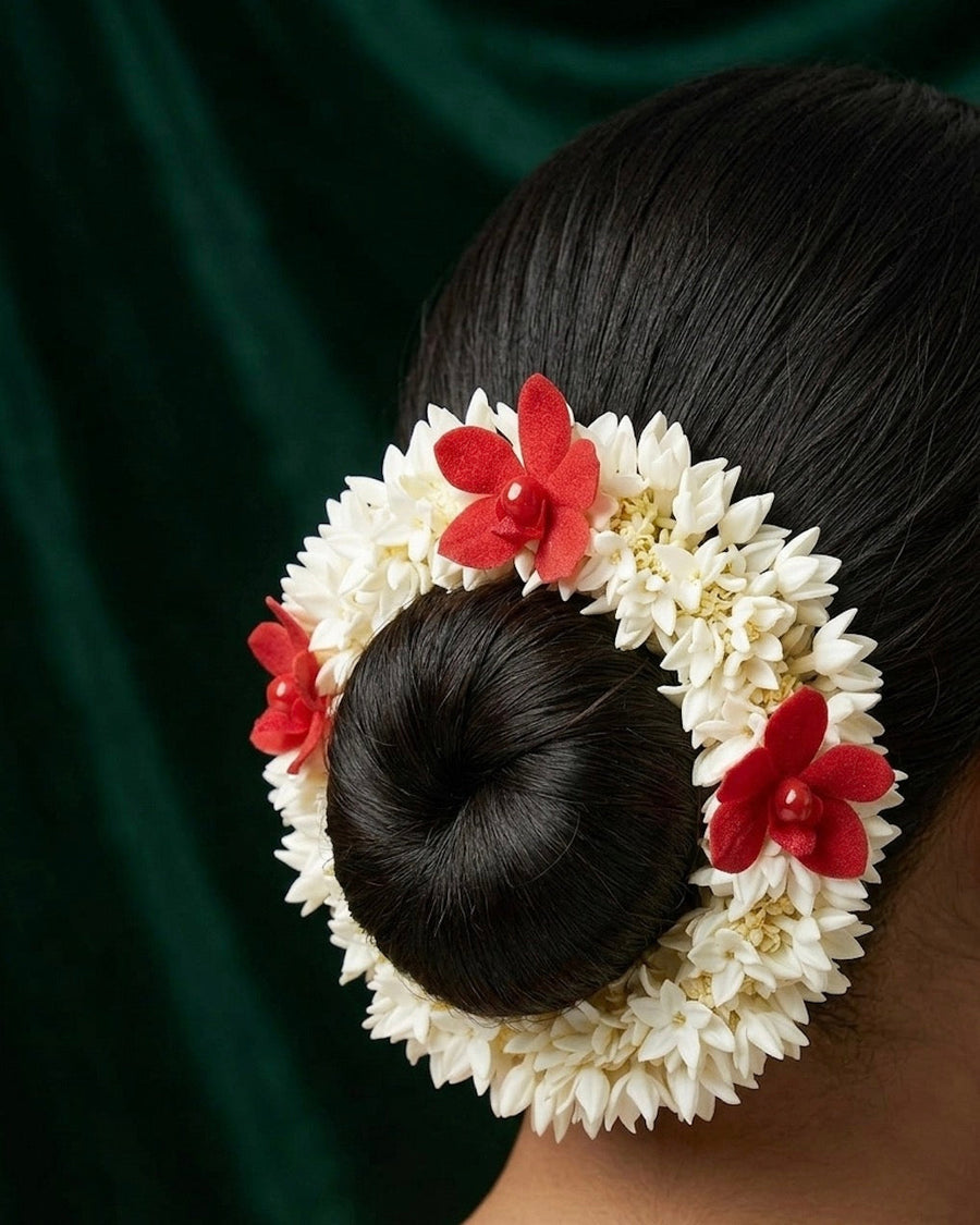 Women Fancy Mogra Floral Hair Ban