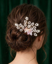 Women Embellished Hair Accessory Comb Pin