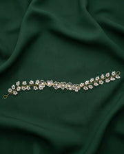 Crystal Beaded Floral Tiara Hair Accessory set