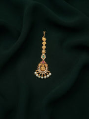 Gold-Plated Maang Tikka Head Jewellery