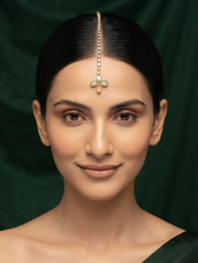 Gold-Plated Maang Tikka Head Jewellery