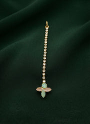 Gold-Plated Maang Tikka Head Jewellery