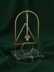 Gold-Plated Maang Tikka Head Jewellery