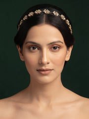 Gold Plated Kundan Matha Patti