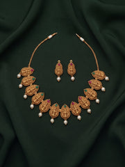 Women Gold Plated Traditional Jewellery Set