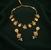 Women Gold Plated Traditional Jewellery Set