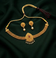 Women Gold Plated Traditional Jewellery Set