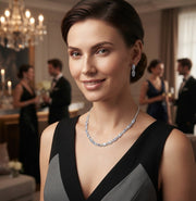 Women American Daimond Jewellery Set