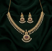 Women Gold Plated Traditional Jewellery Set