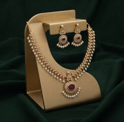 Women Gold Plated Traditional Jewellery Set