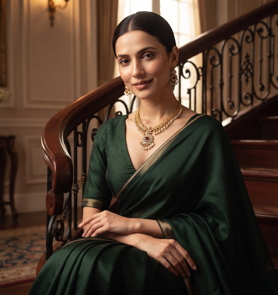 Women Gold Plated Traditional Jewellery Set