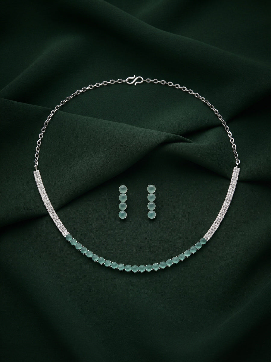 Women American Daimond Jewellery Set