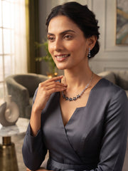 Women American Daimond Jewellery Set