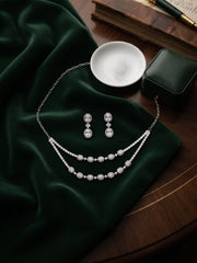 Women American Daimond Jewellery Set