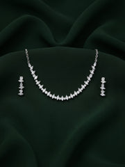 Women American Daimond Jewellery Set