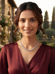Women American Daimond Jewellery Set