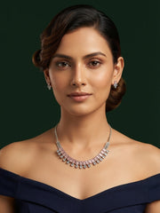 Women American Daimond Jewellery Set