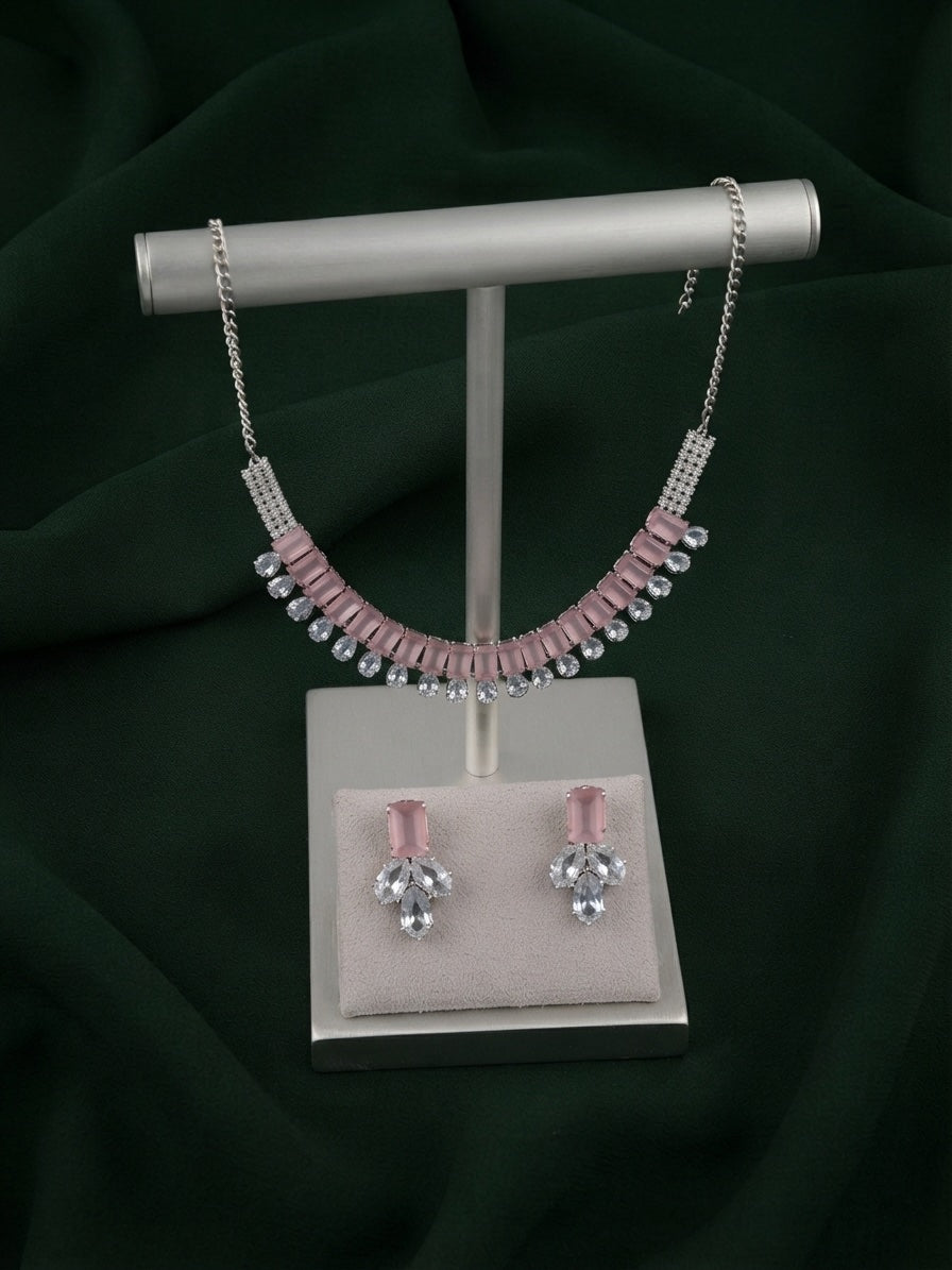 Women American Daimond Jewellery Set