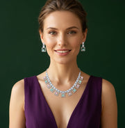 Women American Daimond Jewellery Set