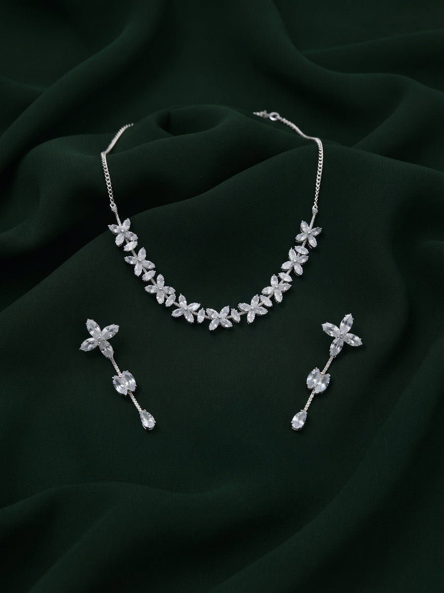 Women American Daimond Jewellery Set