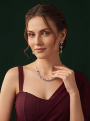 Women American Daimond Jewellery Set