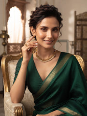 Women Gold Plated Traditional Choker Jewellery Set