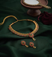 Women Gold Plated Traditional Jewellery Set
