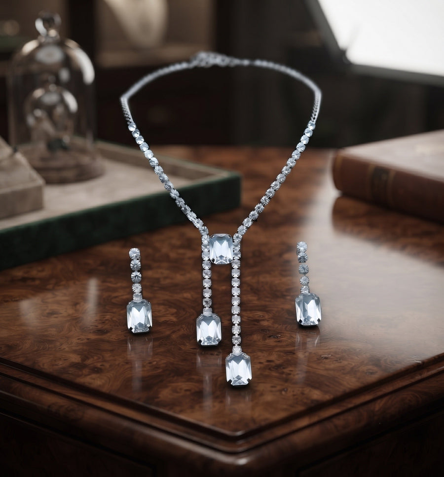 Women American Daimond Jewellery Set