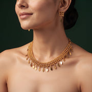 Women Gold Plated Ethnic Jewellery Set
