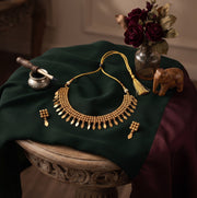 Women Gold Plated Ethnic Jewellery Set