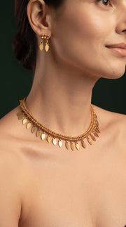 Women Gold Plated Ethnic Jewellery Set