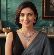 Women American Daimond Jewellery Set