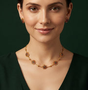 Women Gold Plated Traditional Jewellery Set