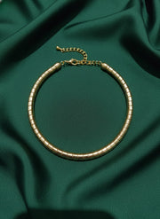 Coiled Adjustable Choker Necklace